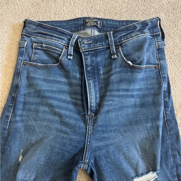 Abercrombie and fitch Simone high rise super skinny jeans size 26 - Picture 2 of 9